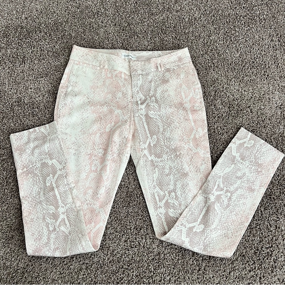 Calvin Klein Snake Print pants